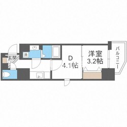 ArtizA新大阪D.C.の物件間取画像